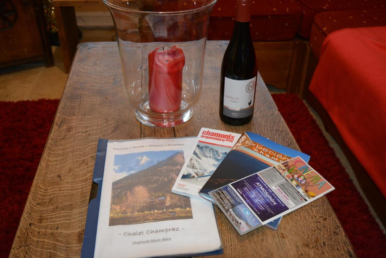 Chalet Champraz Apartment Chamonix Kültér fotó
